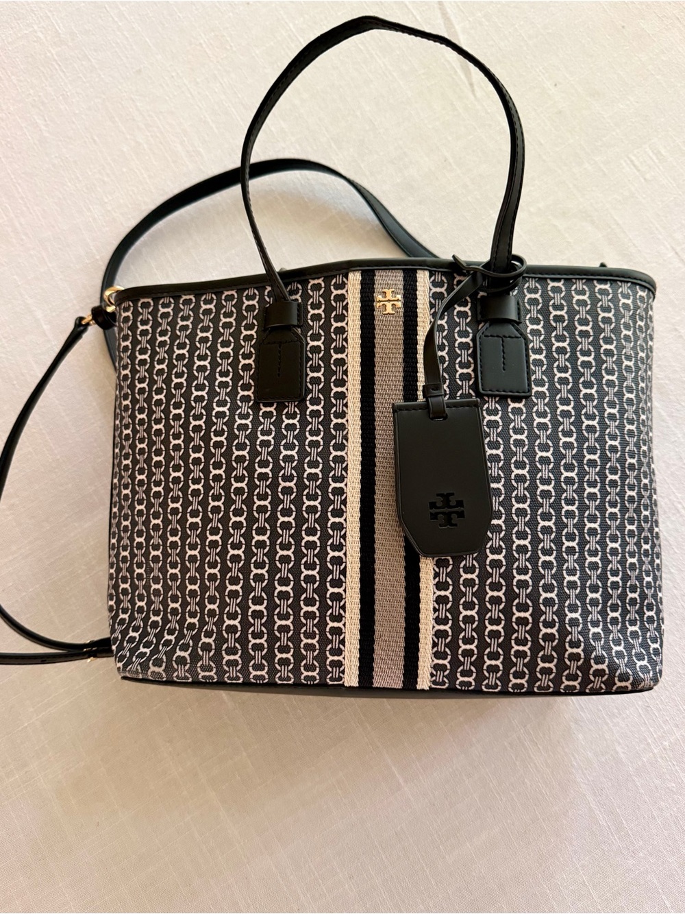 Tory Burch Gemini Canvas Tote